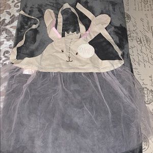 PB Kids linen bunny apron